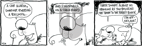 The Duplex on Saturday October 19, 1996 Comic Strip