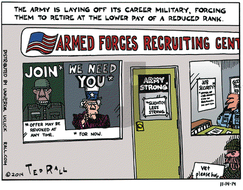 Ted Rall on Friday November 14, 2014 Comic Strip