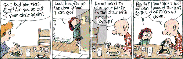 Cul de Sac on Wednesday May 2, 2018 Comic Strip