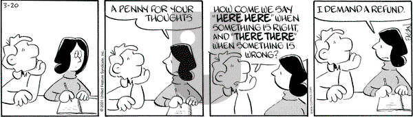 Drabble - Tuesday March 20, 2001 Comic Strip