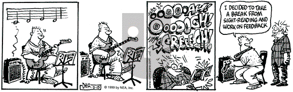 Betty on Monday February 15, 1999 Comic Strip