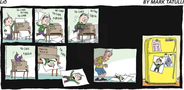 Lio on Sunday May 17, 2015 Comic Strip