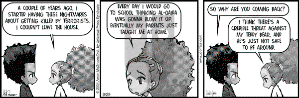 The Boondocks on Wednesday May 2, 2012 Comic Strip