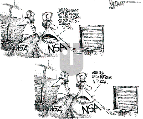 Matt Davies on Thursday October 31, 2013 Comic Strip
