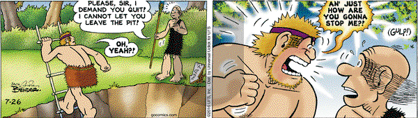 Alley Oop on Tuesday July 26, 2016 Comic Strip