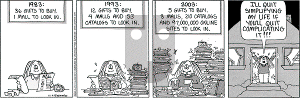 Cathy Classics on Tuesday December 2, 2025 Comic Strip