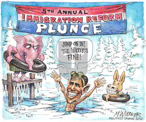 Matt Wuerker - Tuesday February 4, 2014 Comic Strip