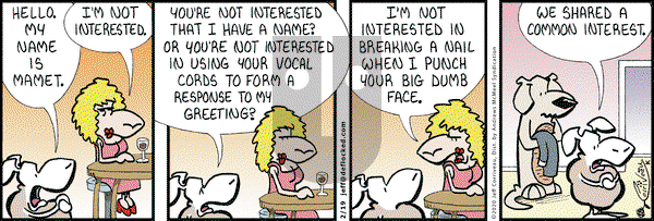 DeFlocked on Wednesday February 19, 2020 Comic Strip