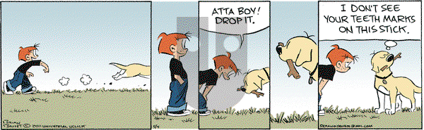 Red and Rover on Wednesday May 4, 2011 Comic Strip