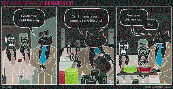The Adventures of Business Cat - Thursday April 29, 2021 Comic Strip