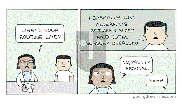 Poorly Drawn Lines on Friday April 21, 2017 Comic Strip