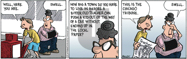 Frazz on Monday July 1, 2013 Comic Strip