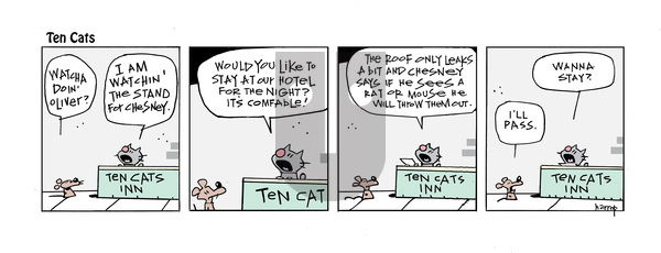 Ten Cats - Friday January 10, 2025 Comic Strip