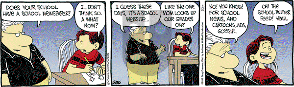 The Buckets on Tuesday April 10, 2018 Comic Strip