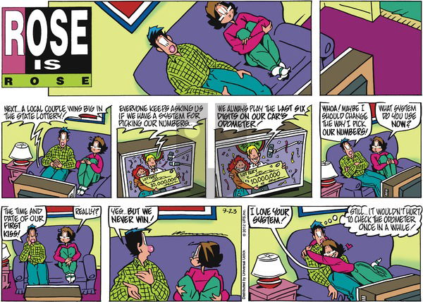 Rose is Rose on Sunday September 23, 2012 Comic Strip