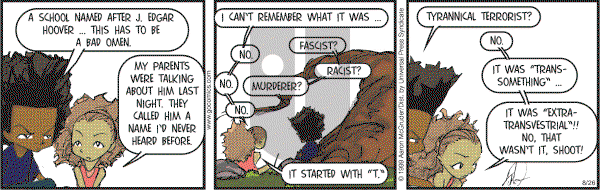 The Boondocks on Saturday August 26, 2006 Comic Strip