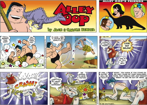 Alley Oop on Sunday June 23, 2013 Comic Strip