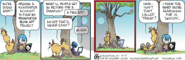Non Sequitur on Saturday April 27, 2013 Comic Strip