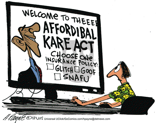 Henry Payne on Thursday October 3, 2013 Comic Strip