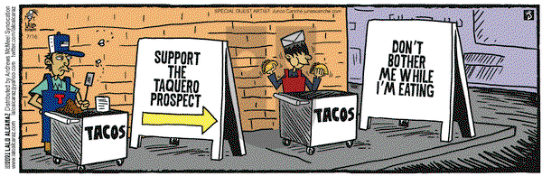 La Cucaracha on Friday July 16, 2021 Comic Strip