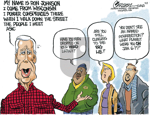 Stuart Carlson on Monday March 8, 2021 Comic Strip