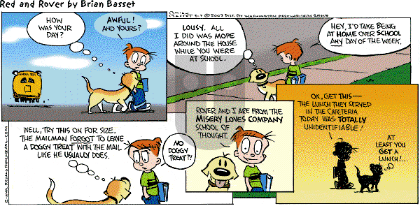 Red and Rover on Sunday September 7, 2003 Comic Strip