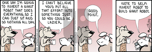 DeFlocked on Friday October 9, 2020 Comic Strip