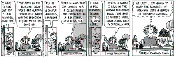 Cathy Classics on Friday April 29, 1994 Comic Strip