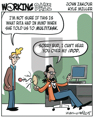 Working Daze on Friday May 13, 2005 Comic Strip