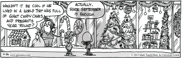 Heart of the City on Saturday November 28, 2015 Comic Strip