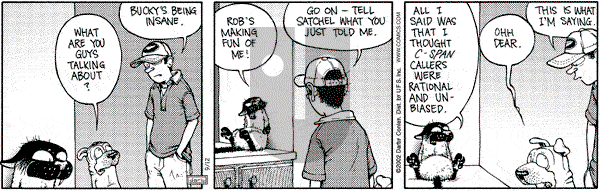 Get Fuzzy on Thursday September 12, 2002 Comic Strip