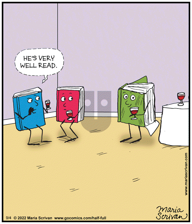 Half Full - Wednesday September 4, 2024 Comic Strip