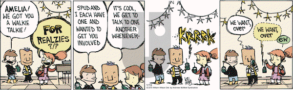 Wallace the Brave on Saturday January 19, 2019 Comic Strip