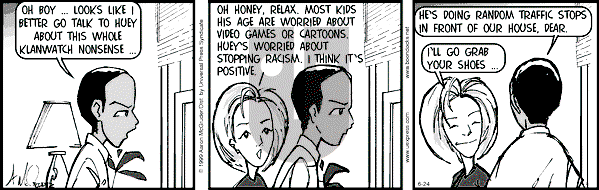 The Boondocks - Thursday June 24, 1999 Comic Strip