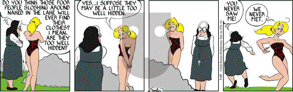 9 Chickweed Lane on Saturday July 25, 2009 Comic Strip