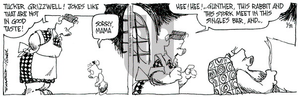 The Grizzwells on Tuesday January 31, 2006 Comic Strip