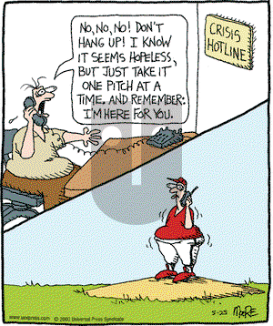 In the Bleachers on Saturday June 17, 2000 Comic Strip