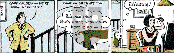 Fred Basset on Tuesday January 20, 2015 Comic Strip