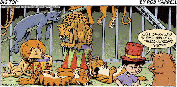 Big Top on Sunday November 7, 2004 Comic Strip