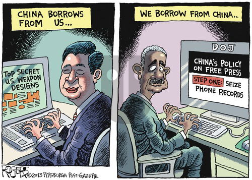 Rob Rogers on Sunday June 2, 2013 Comic Strip