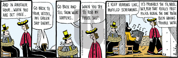 Overboard on Saturday February 8, 2003 Comic Strip