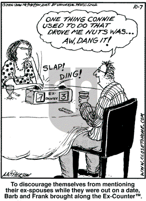 Close to Home on Saturday October 7, 2006 Comic Strip