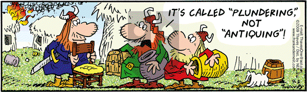 Frank and Ernest - Saturday September 5, 2009 Comic Strip