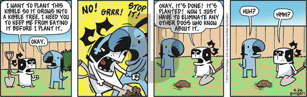 Pooch Cafe on Thursday April 26, 2018 Comic Strip