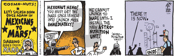 La Cucaracha on Thursday December 4, 2008 Comic Strip