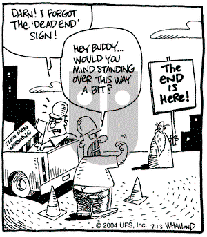 Reality Check on Tuesday July 13, 2004 Comic Strip