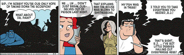 Rip Haywire on Thursday August 9, 2018 Comic Strip