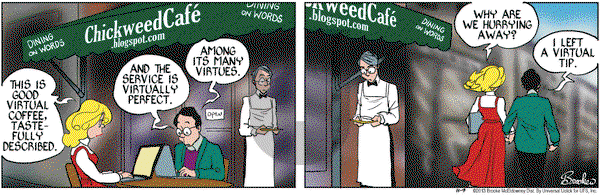 9 Chickweed Lane on Saturday November 9, 2013 Comic Strip