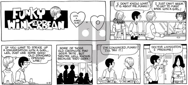 Funky Winkerbean on Saturday December 13, 2025 Comic Strip