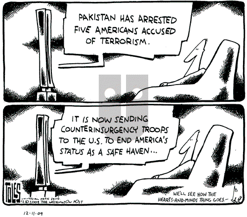 Tom Toles on Friday December 11, 2009 Comic Strip